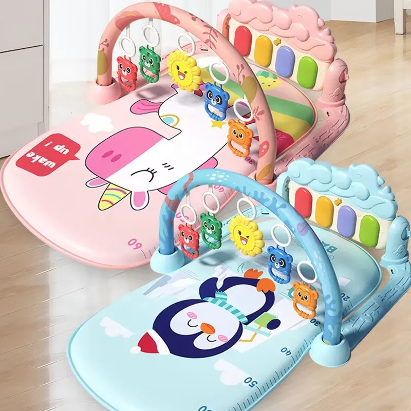 Kids Toys New Born - Baby Activity Gym Play Mat with