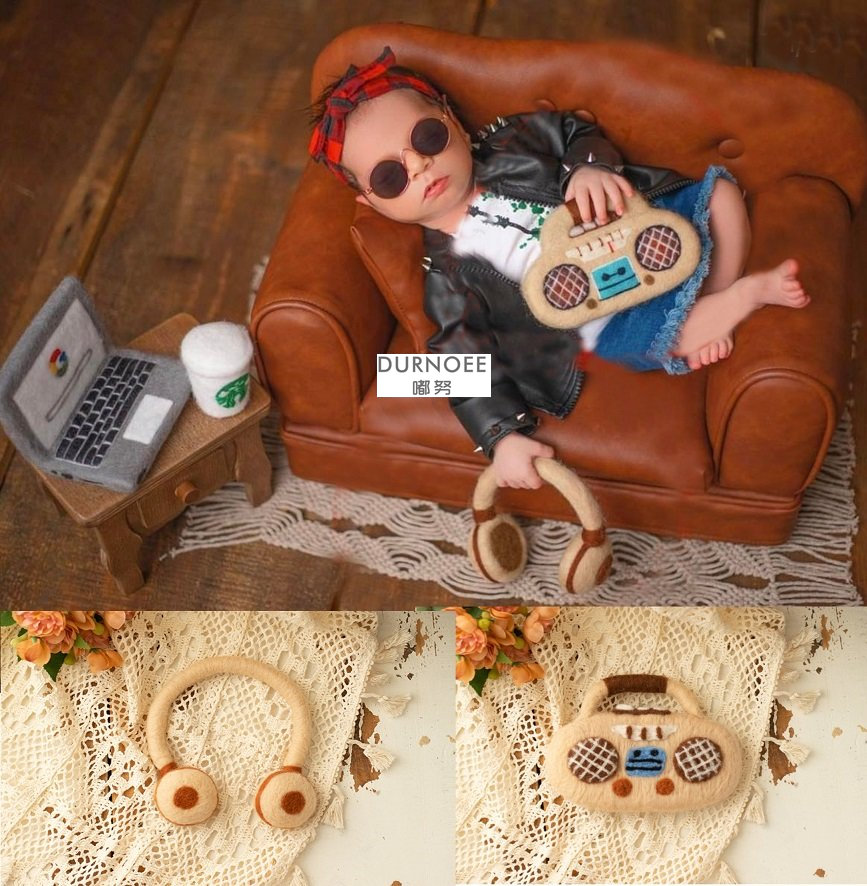 Wool Felt Doll Newborn Photogr - огляд і ціна Kids Toys New Born