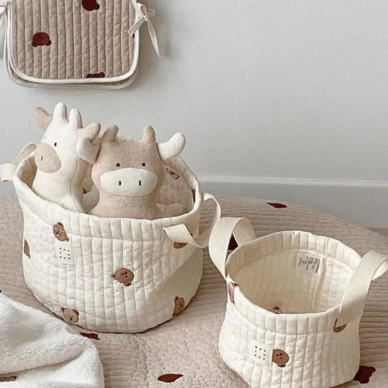 Cute Bear Embroidery Diaper Ba - огляд і ціна Kids Toys New Born