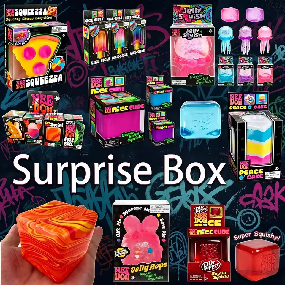 Nee Doh Surprise Box Squishy T - огляд і ціна Kid Toys Ads