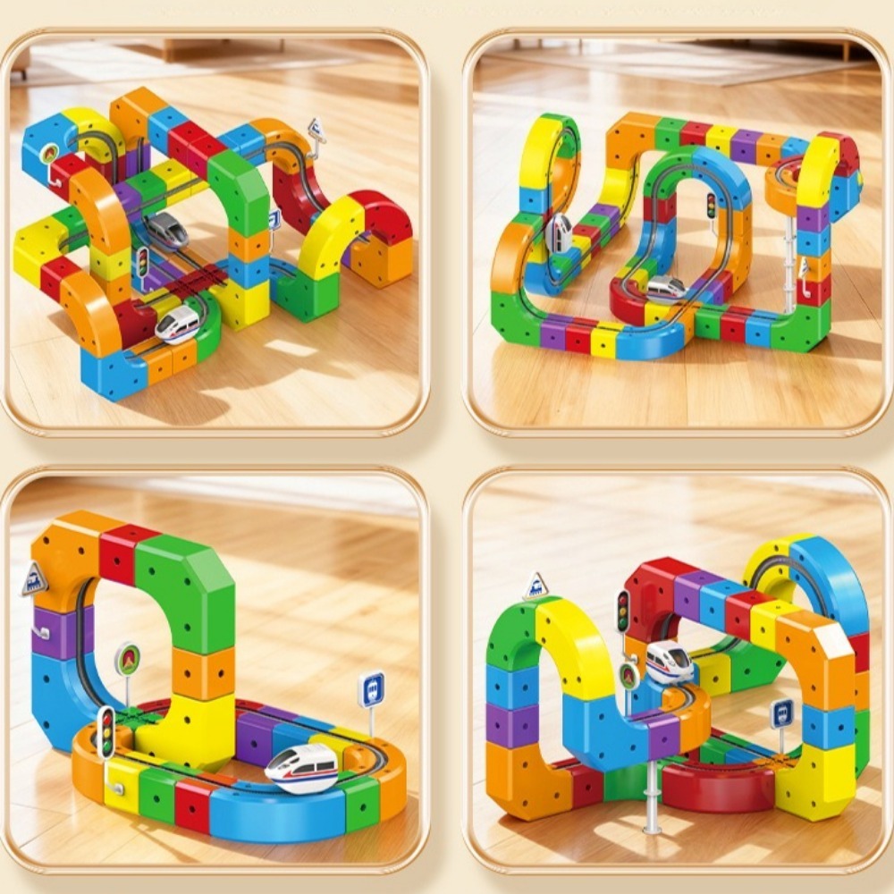 Diy Assembly Track Fusion Trai - огляд і ціна Toy Train Track Set