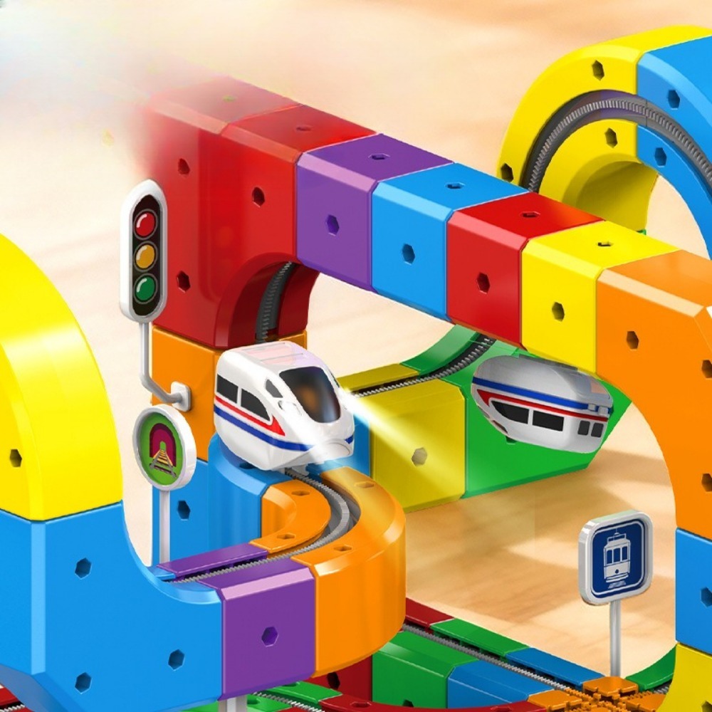 Diy Assembly Track Fusion Trai - огляд і ціна Toy Train Track Set