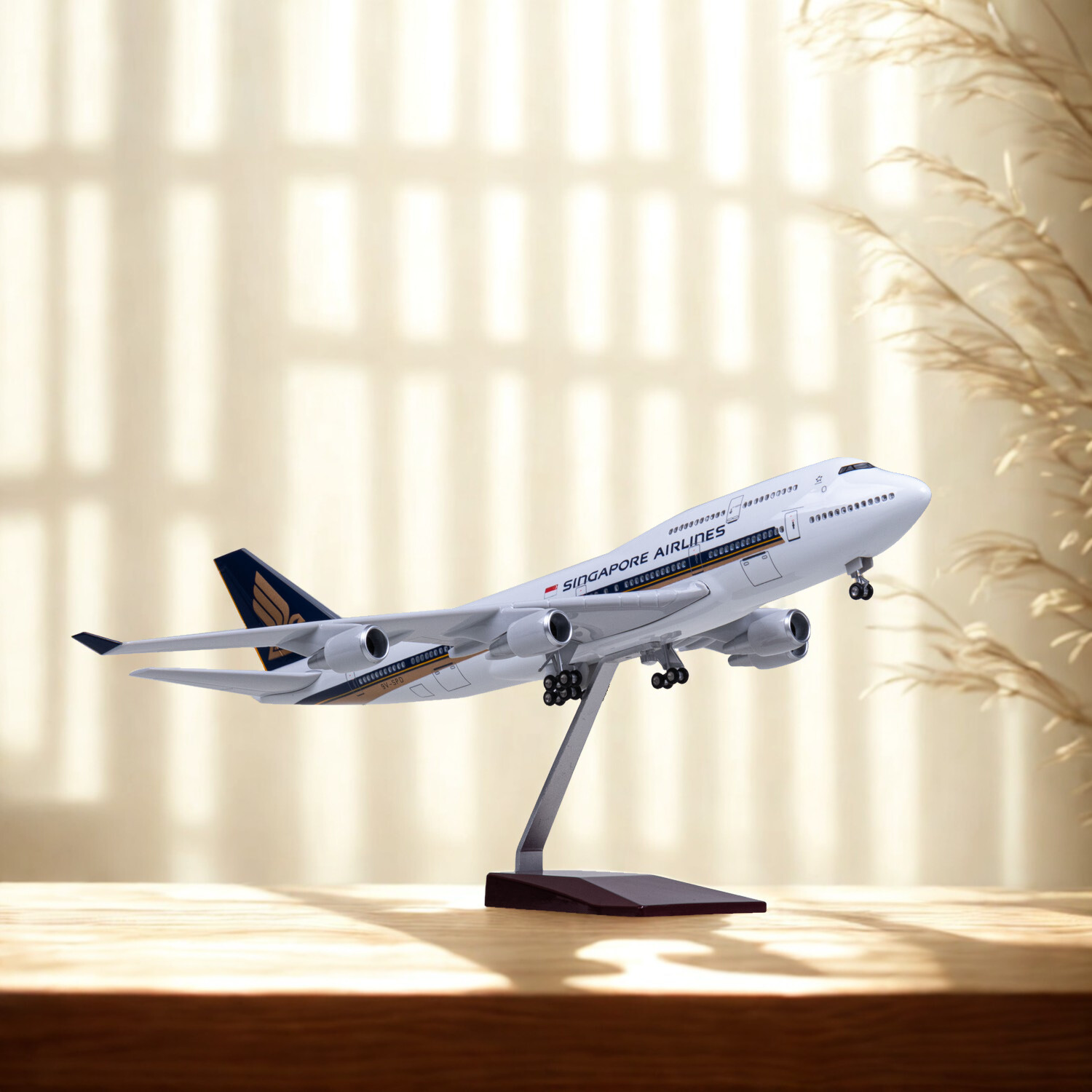47cm B747 Singapore Model Airc - огляд і ціна Kids Toys Singapore