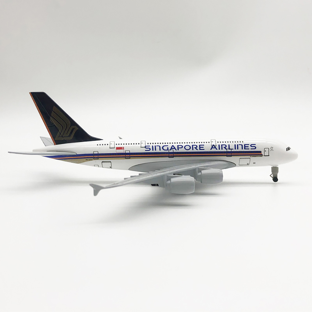 18cm Aircraft Model Airbus A38 - огляд і ціна Kids Toys Singapore