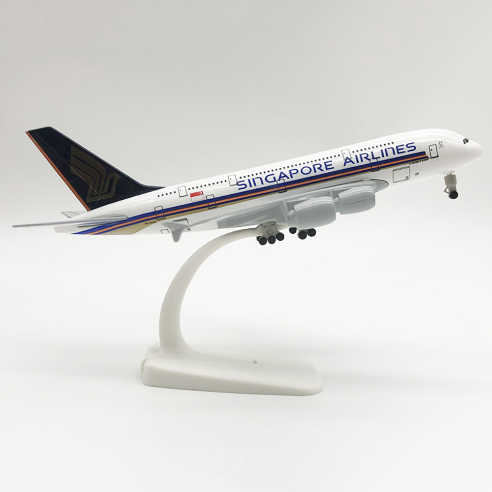 18cm Aircraft Model Airbus A38 - огляд і ціна Kids Toys Singapore