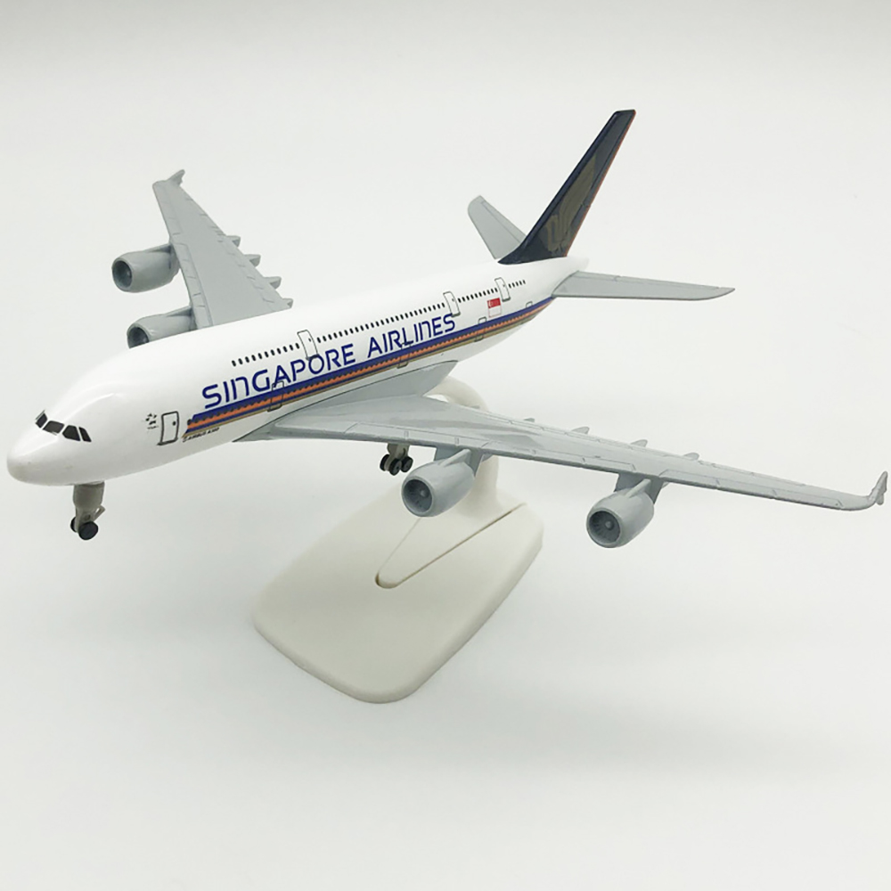 18cm Aircraft Model Airbus A38 - огляд і ціна Kids Toys Singapore