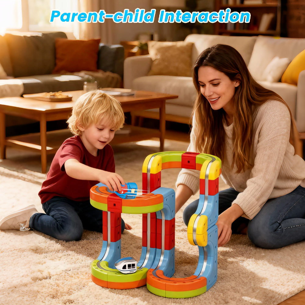 Magnetic Electric Train Set wi - огляд і ціна Toy Train Track Set