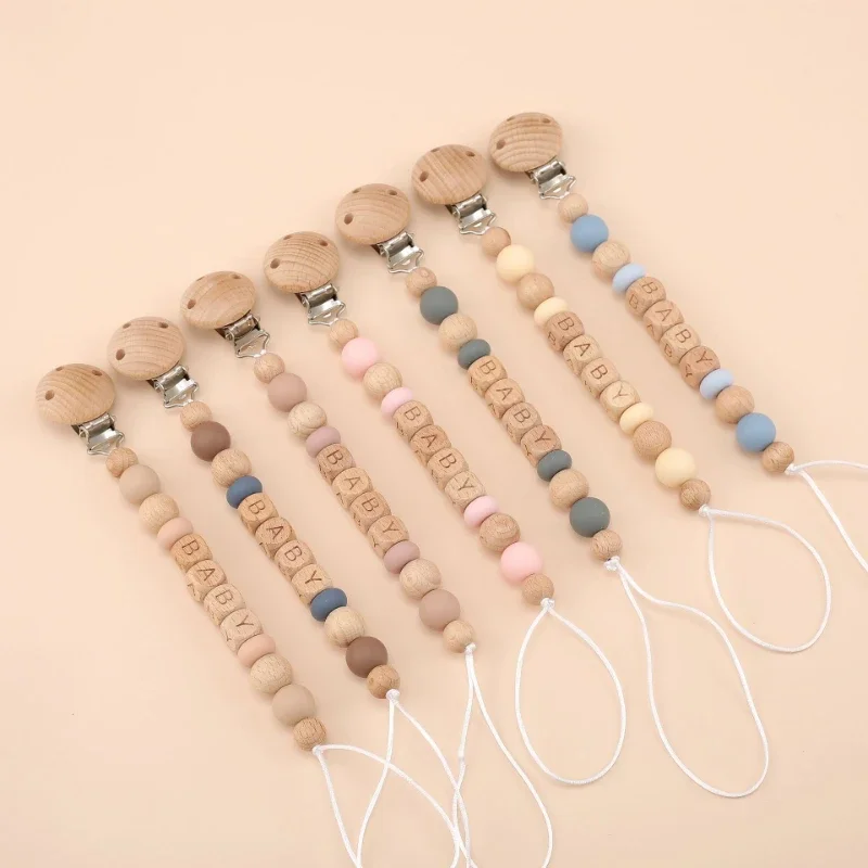 Baby Pacifier Clips Personaliz - огляд і ціна Kids Toys New Born