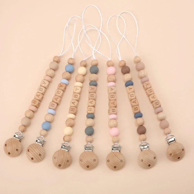 Baby Pacifier Clips Personaliz - огляд і ціна Kids Toys New Born