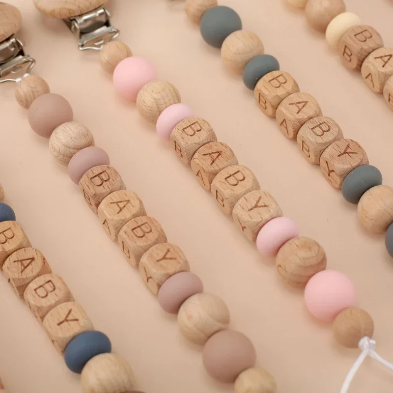 Baby Pacifier Clips Personaliz - огляд і ціна Kids Toys New Born