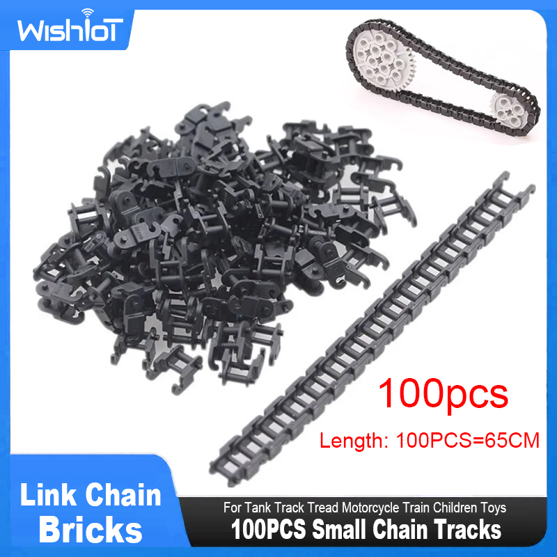 100PCS Technical Parts Link Ch - огляд і ціна Toy Train Track Set