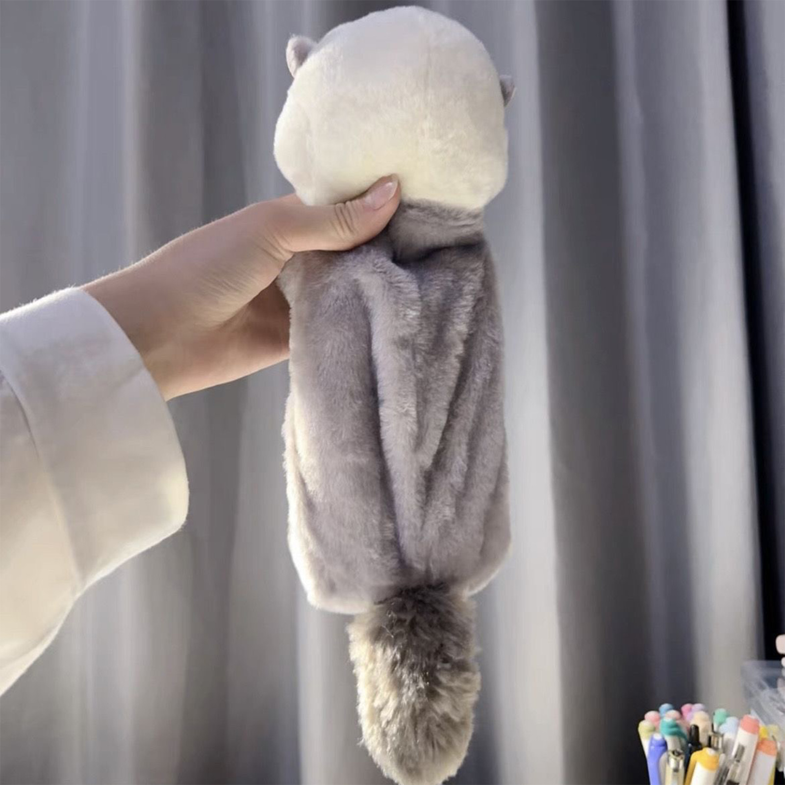 Creative Plush Toy Pencil Case - огляд і ціна Kids Toys Bag