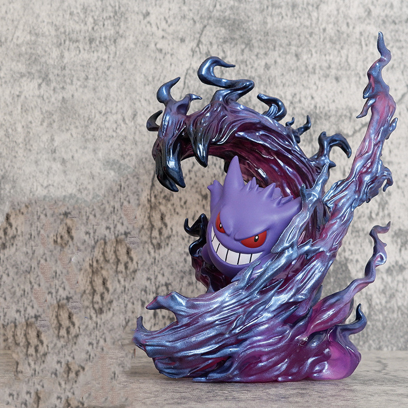 19cm Anime Pokemon Gengar Batt - огляд і ціна Kids Toys Movie