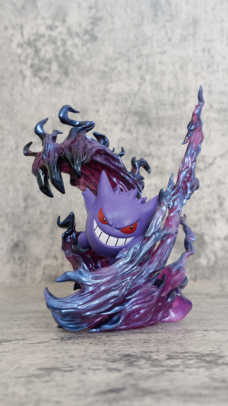 19cm Anime Pokemon Gengar Batt - огляд і ціна Kids Toys Movie