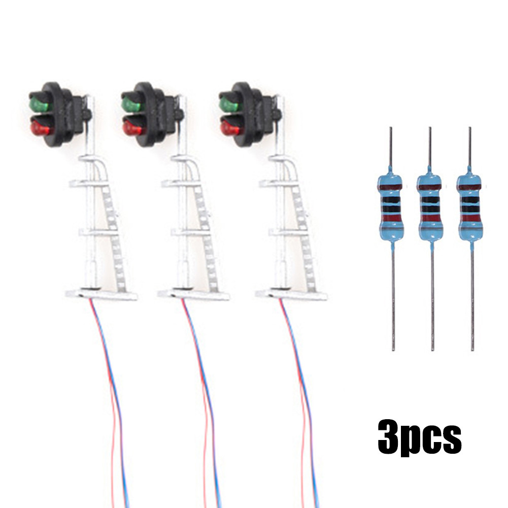 3pcs Model Railroad N Scale 1: - огляд і ціна Toy Train Track Set