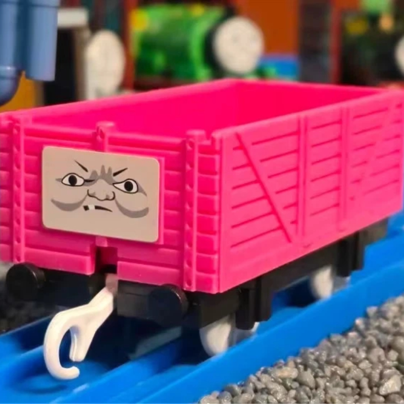 In Stock Track Train Pink Smil - огляд і ціна Toy Train Track Set