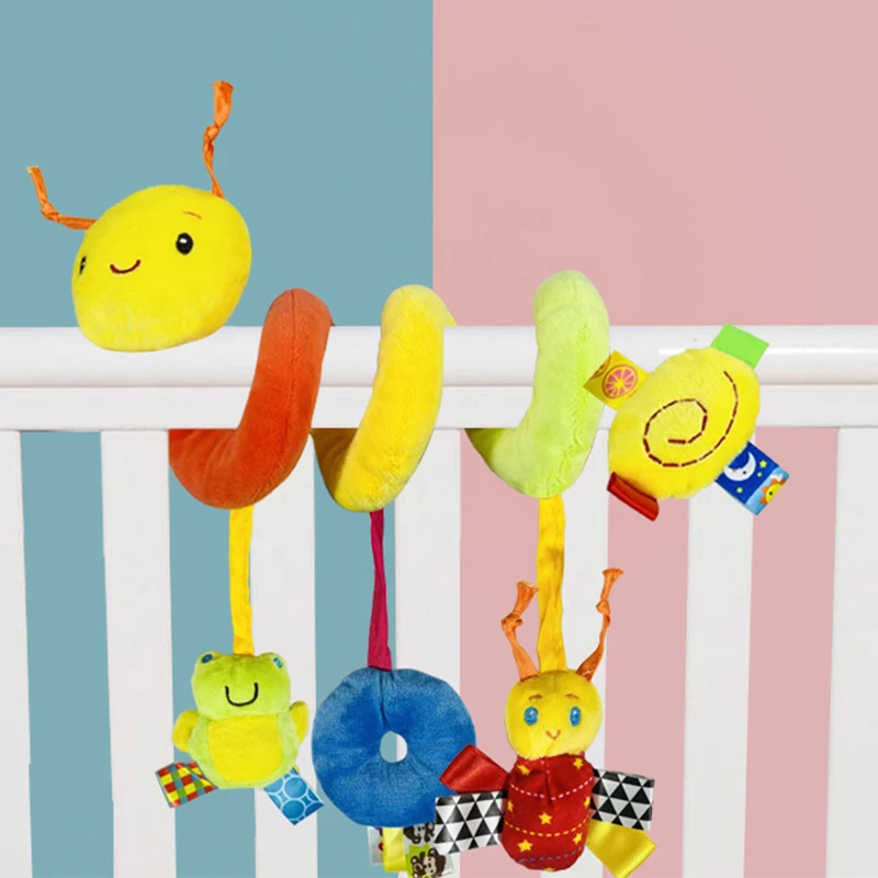 Baby Crib Hanging Rattles Toys - огляд і ціна Kids Toys New Born