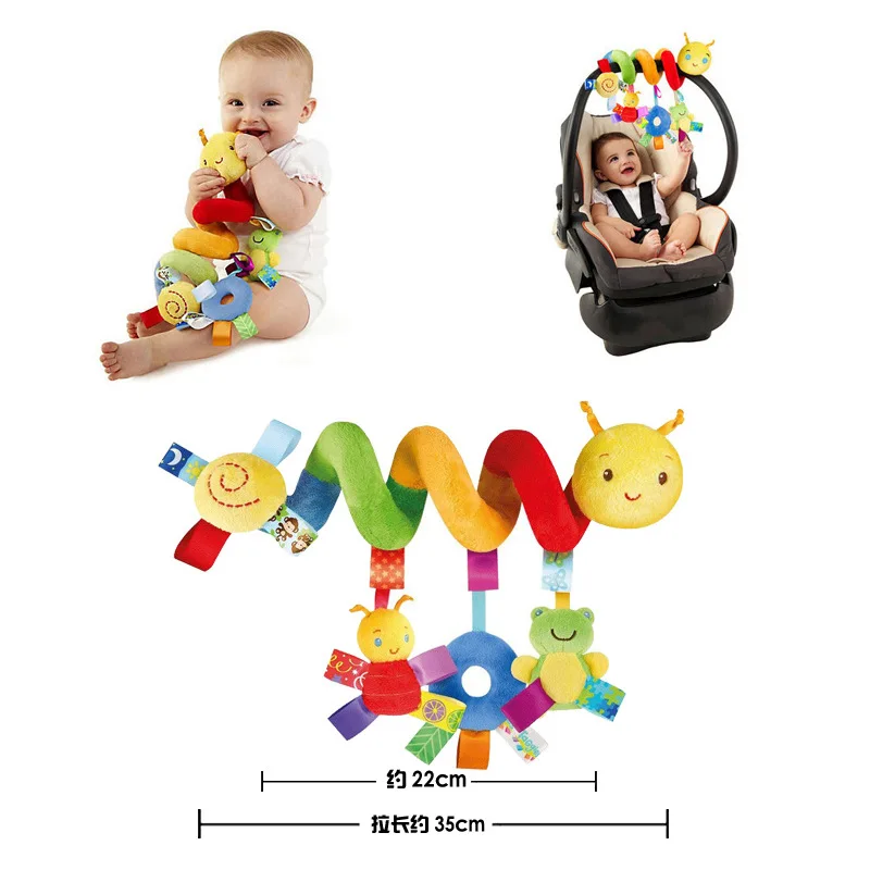 Baby Crib Hanging Rattles Toys - огляд і ціна Kids Toys New Born