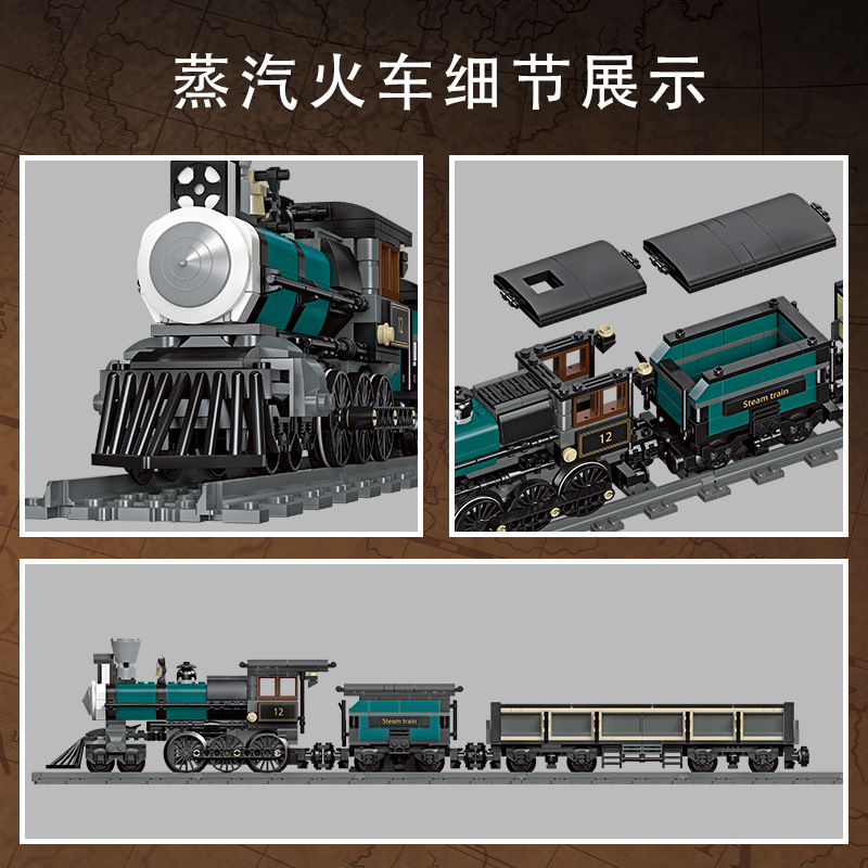 Steam Train Locomotive Model B - огляд і ціна Kid Toys Ads