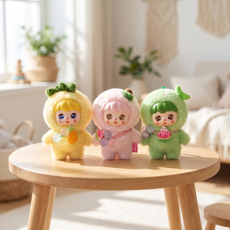Cute Fruit Plush Doll Keychain - огляд і ціна Kids Toys Bag