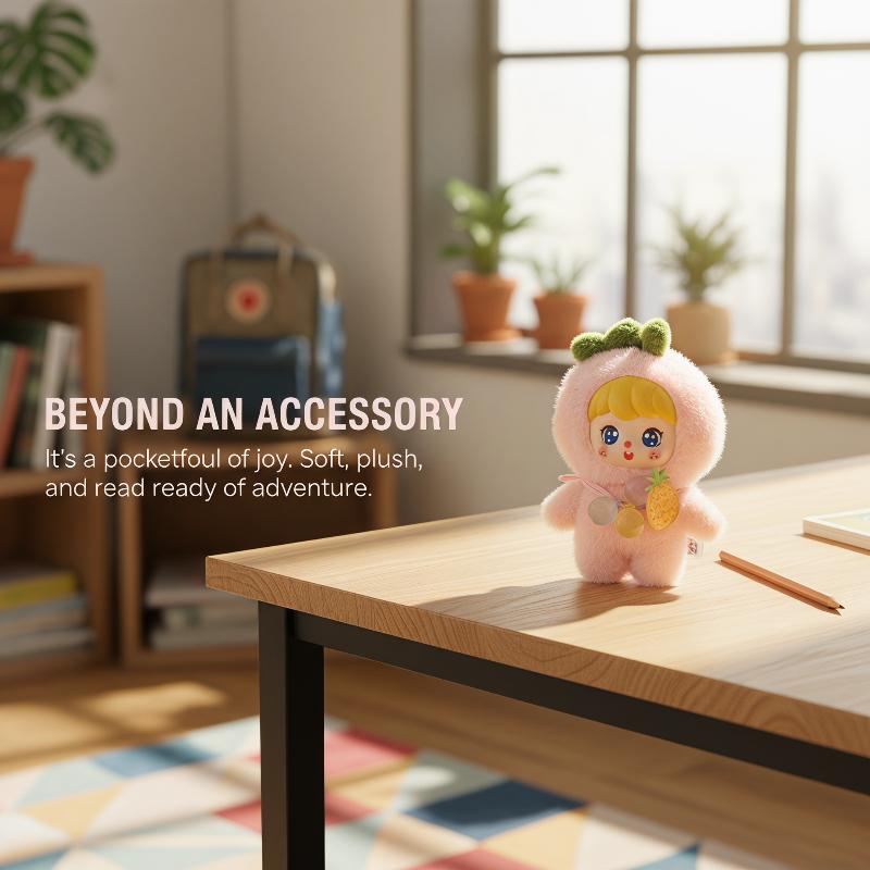Cute Fruit Plush Doll Keychain - огляд і ціна Kids Toys Bag