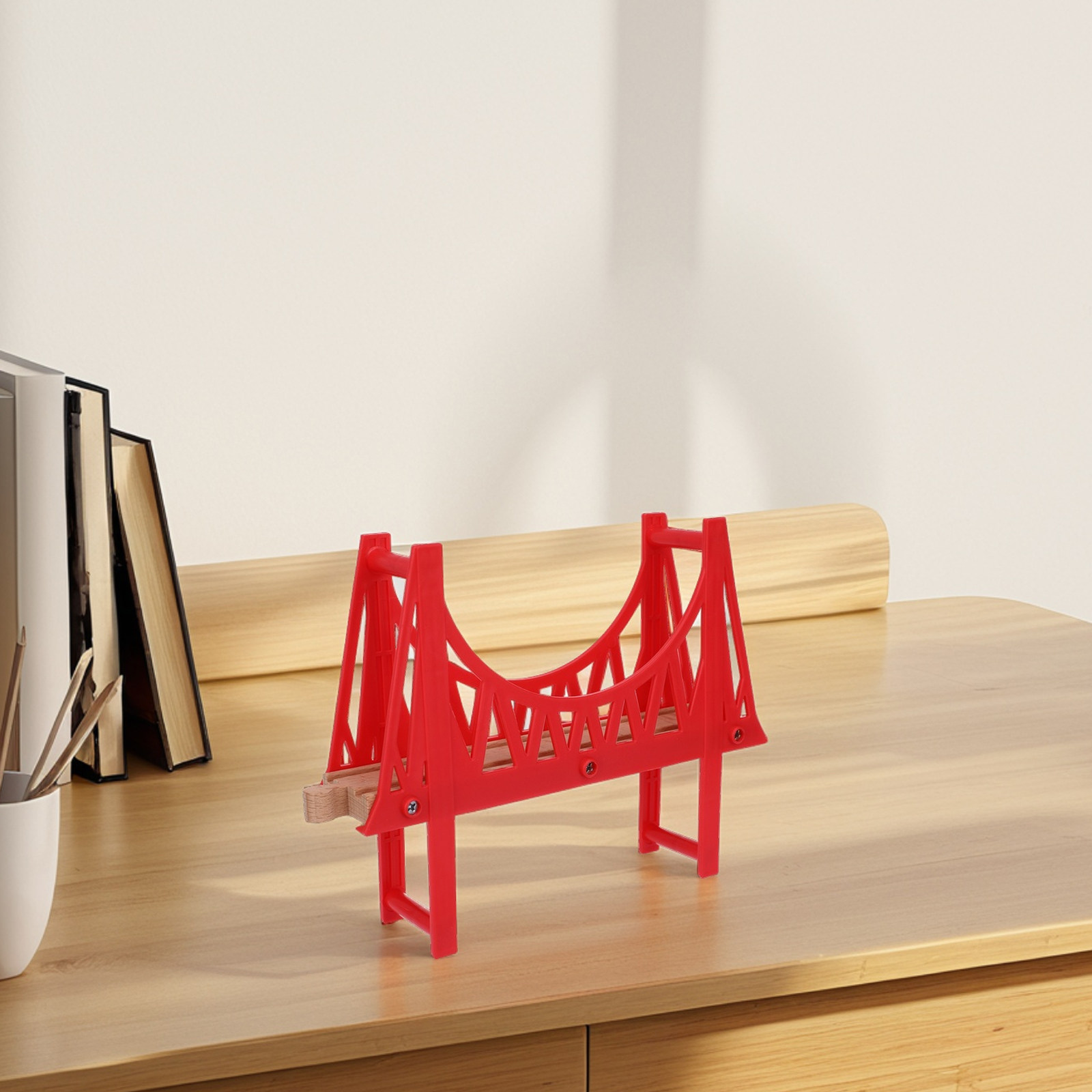 Wooden Train Track Bridge Deta - огляд і ціна Toy Train Track Set