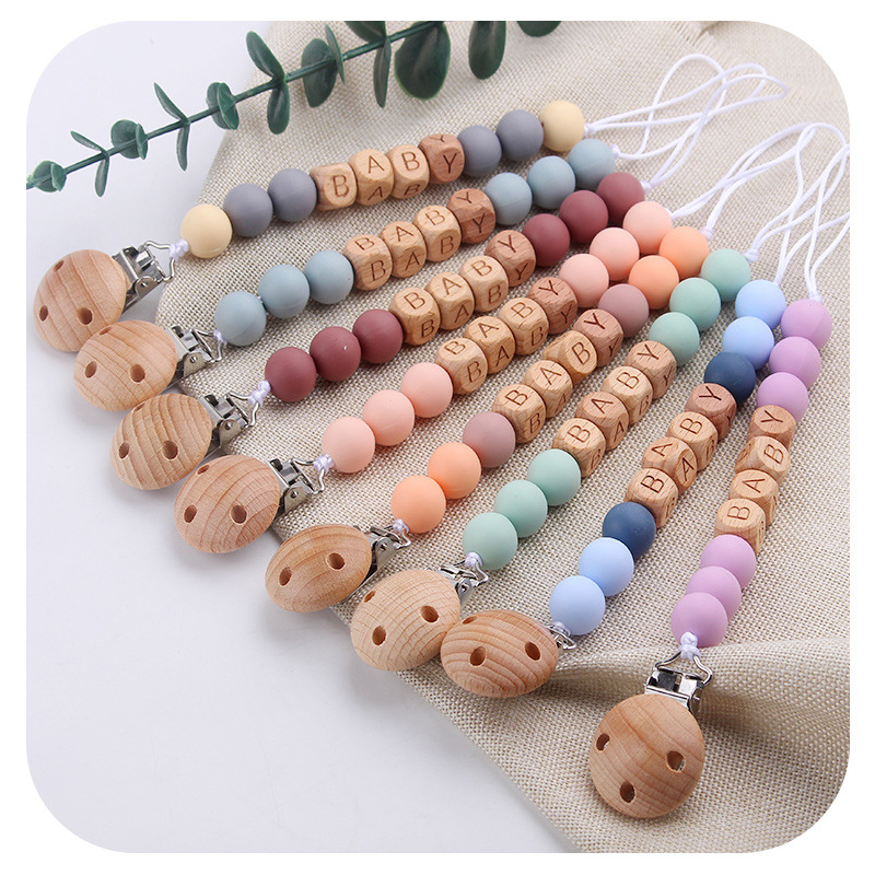 New Baby Pacifier Clips Person - огляд і ціна Kids Toys New Born