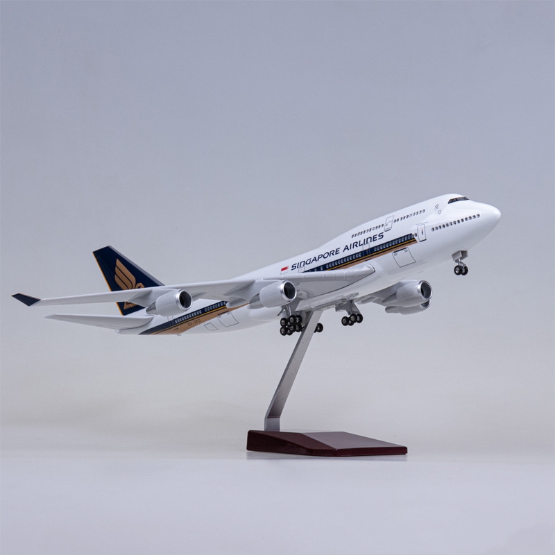 47cm 747 Singapore Model Aircr - огляд і ціна Kids Toys Singapore